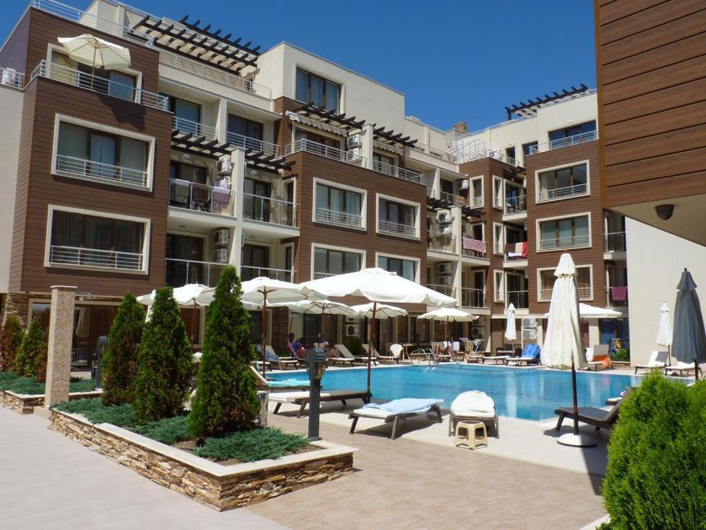 Apartman Horizont II - Side Sea View سوزوبول المظهر الخارجي الصورة